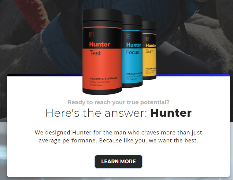 Buy Hunter supplements