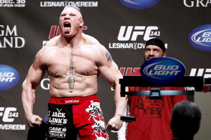 Brock Lesnar steroids